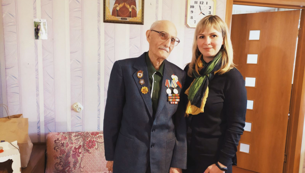 Поздравление ветерана с Днем Победы