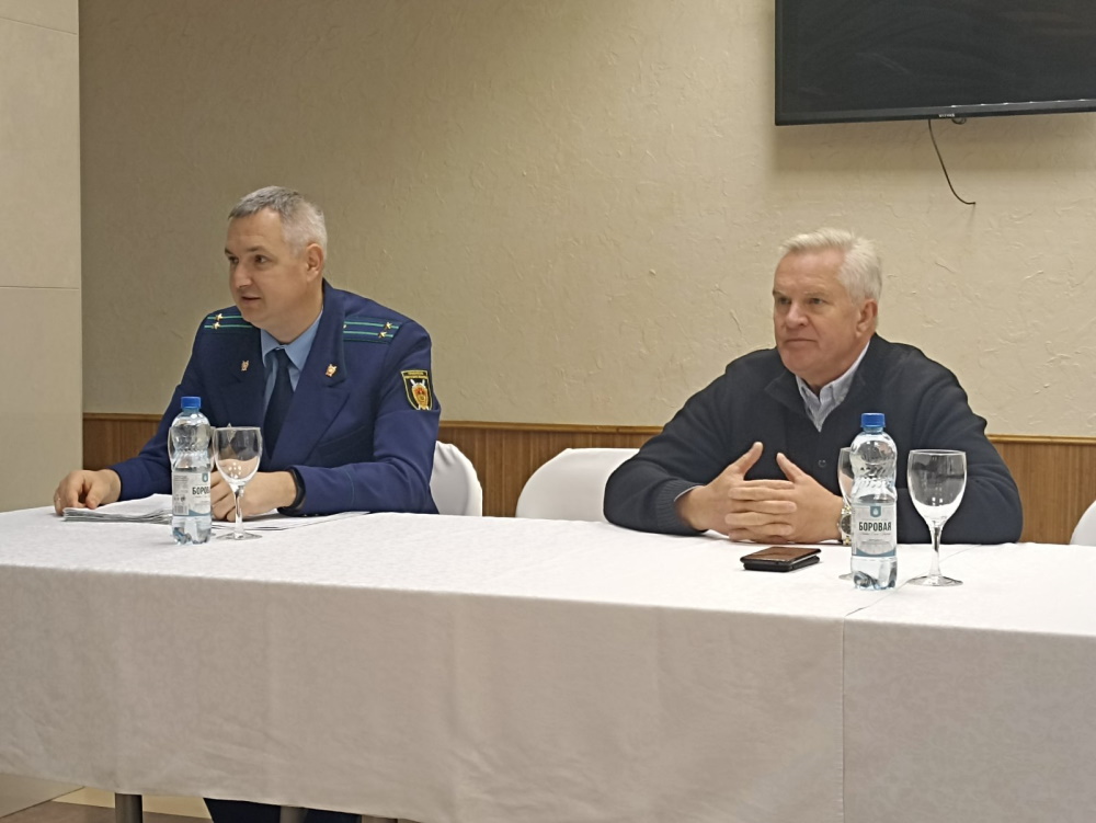 Встреча работников предприятия с заместителем прокурора г. Новополоцка