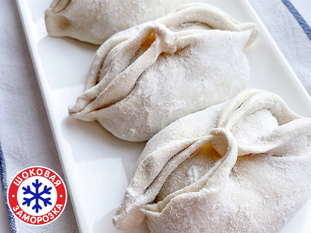 Манты с мясом, 1кг.